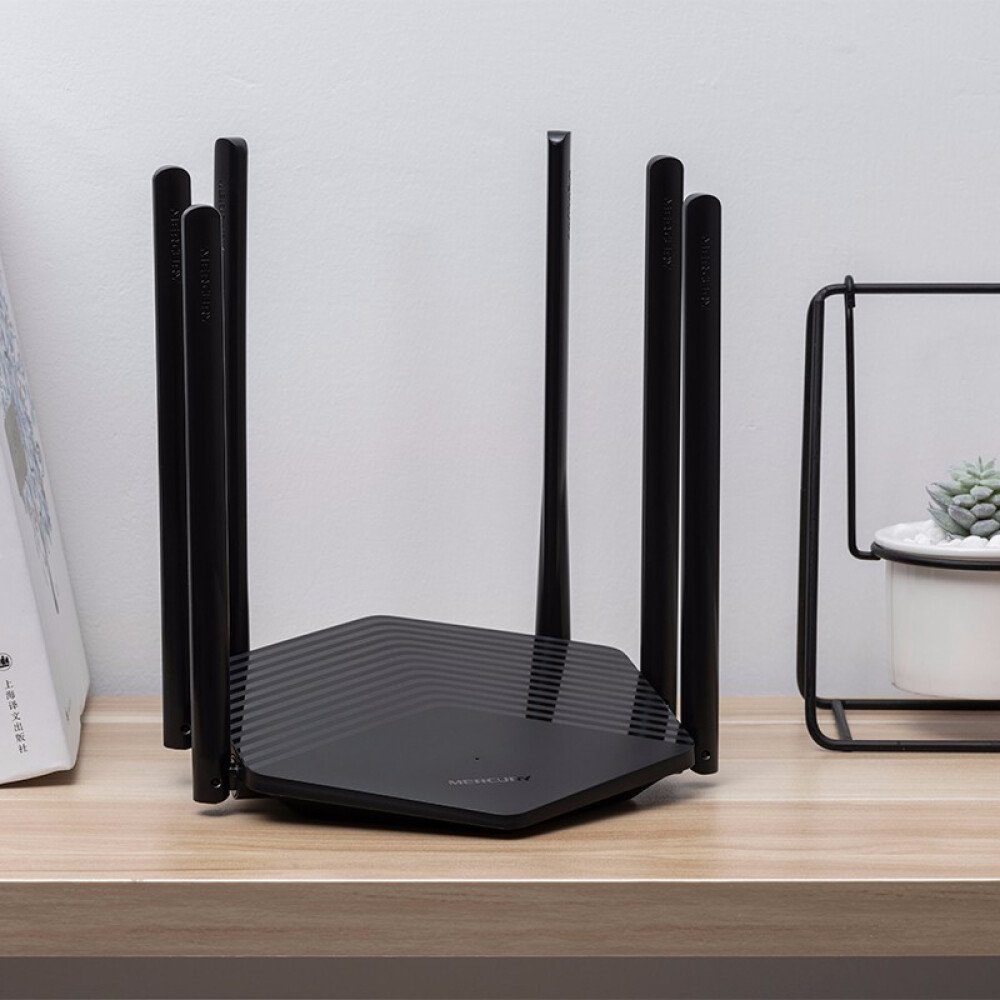 D191G 1900M Dual Band Gigabit 11AC Wireless Router Home WiFi Router with WEP Encryption VPN USB Functions Compatible with 4G 3G